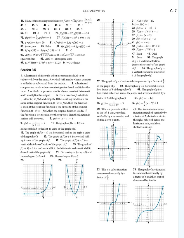 Algebra and Trigonometry - 